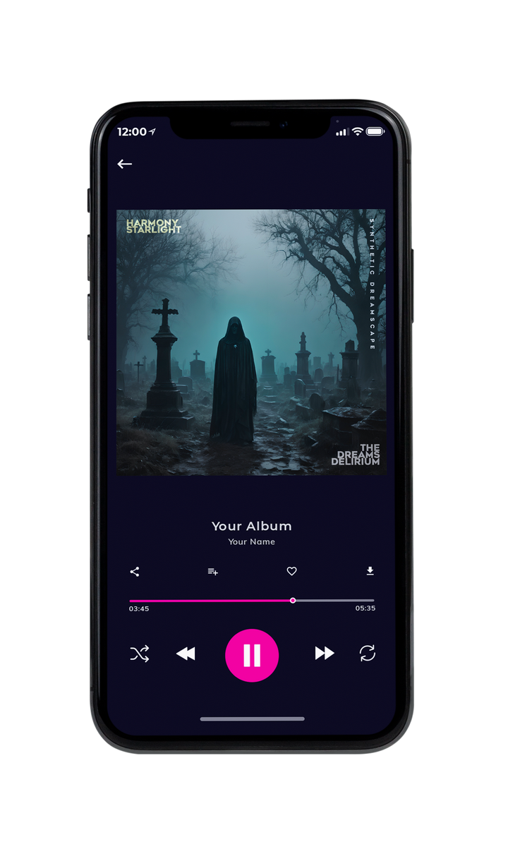 Tablet view of Premade Rock,Punk & Alternative Album Cover - Outer Space #10118 | AlbumArtZone*