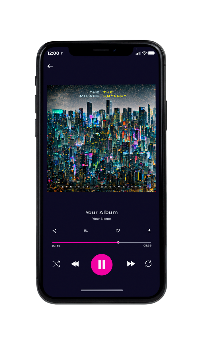 Tablet view of Premade Pop Album Cover - Outer Space #10146 | AlbumArtZone*