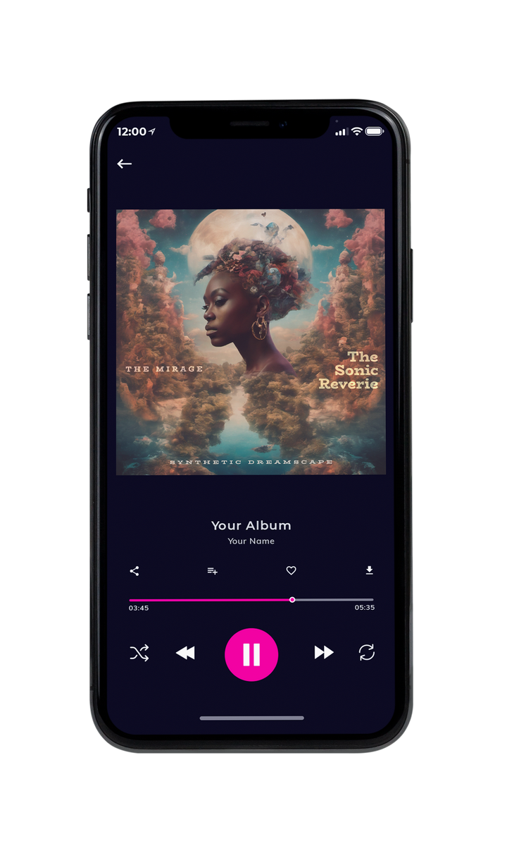Tablet view of Premade Indie & Folk Music Album Cover - Pine Cone #10158 | AlbumArtZone*