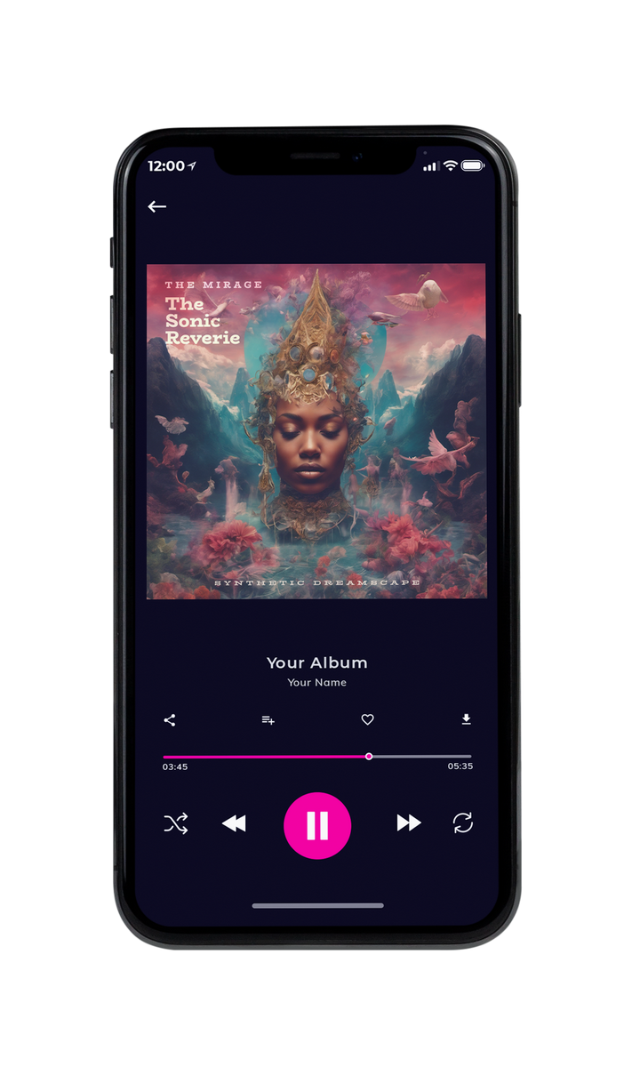 Tablet view of Premade Indie & Folk Music Album Cover - Don Juan #10159 | AlbumArtZone*