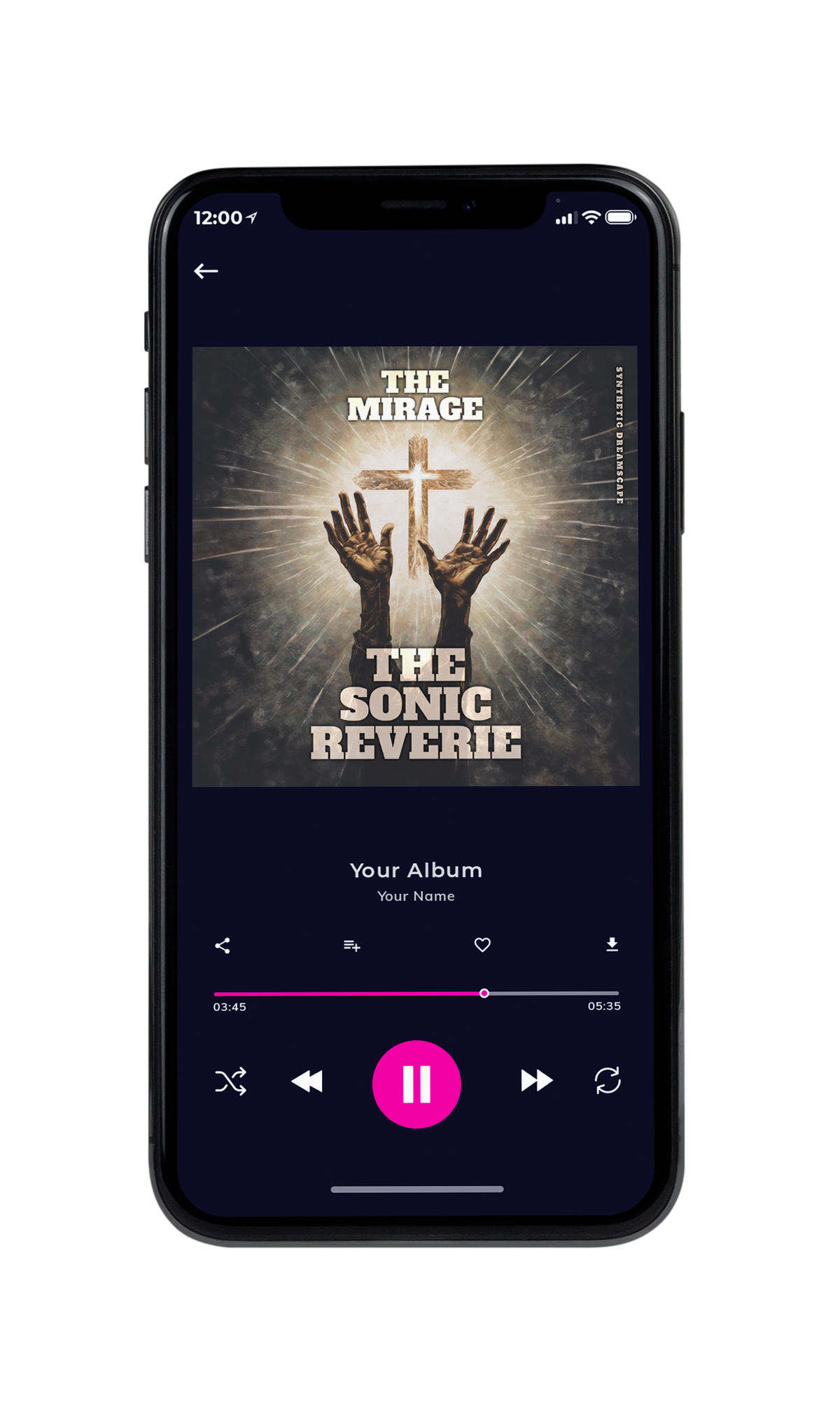 Tablet view of Premade Soundtrack Album Album Cover - Merlin #10164 | AlbumArtZone*