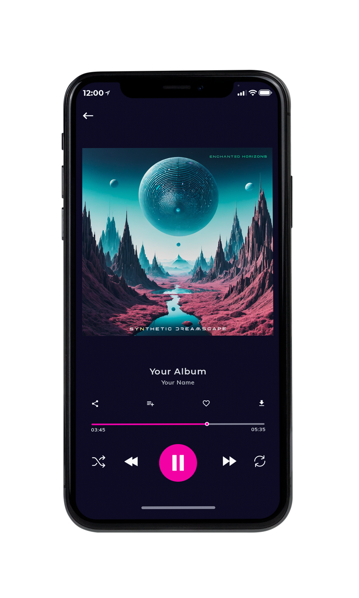 Tablet view of Premade Contemporary Music Album Cover - Ebony Clay #10196 | AlbumArtZone*