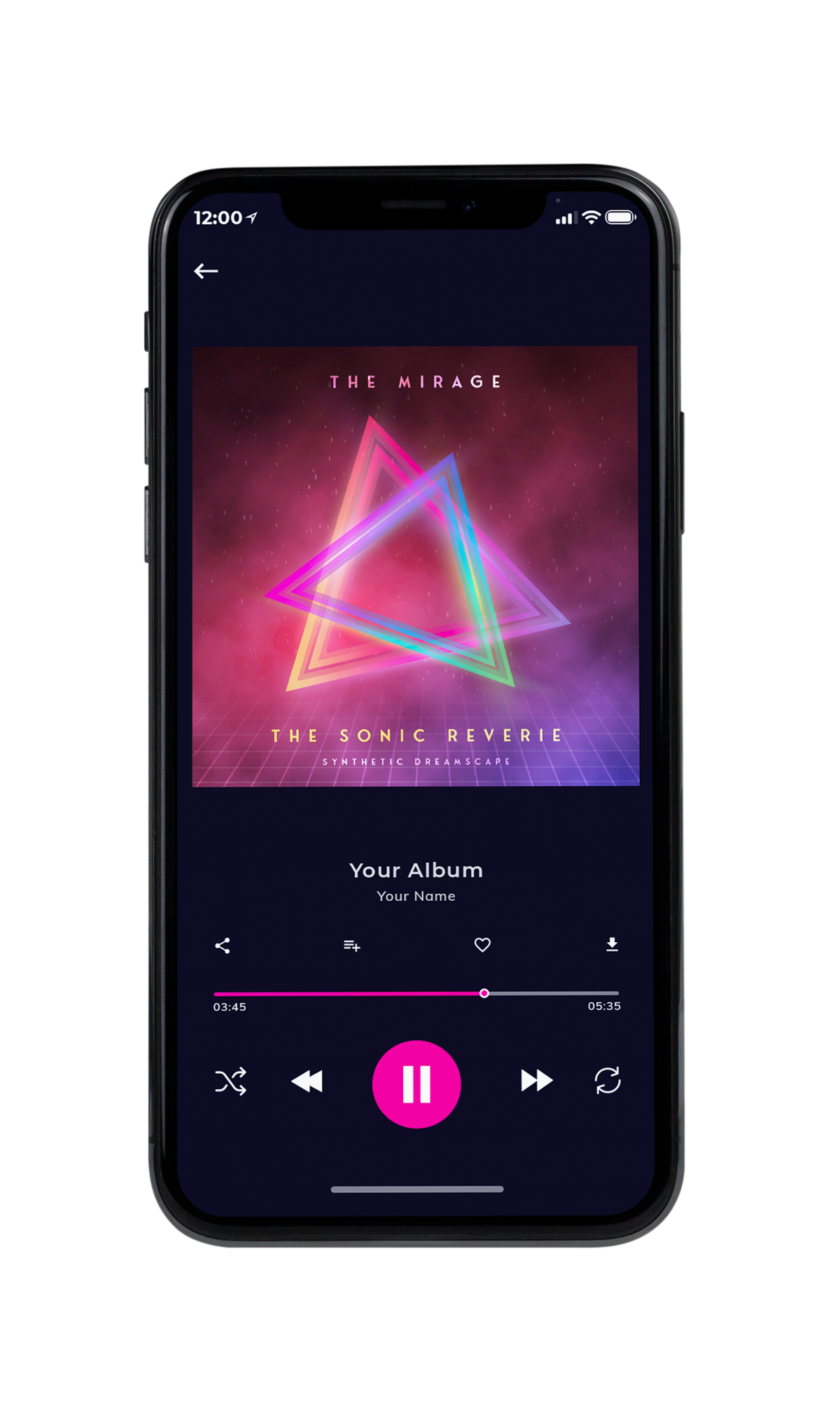 Tablet view of Premade EDM, House & Dub Album Cover - Finn #10198 | AlbumArtZone*