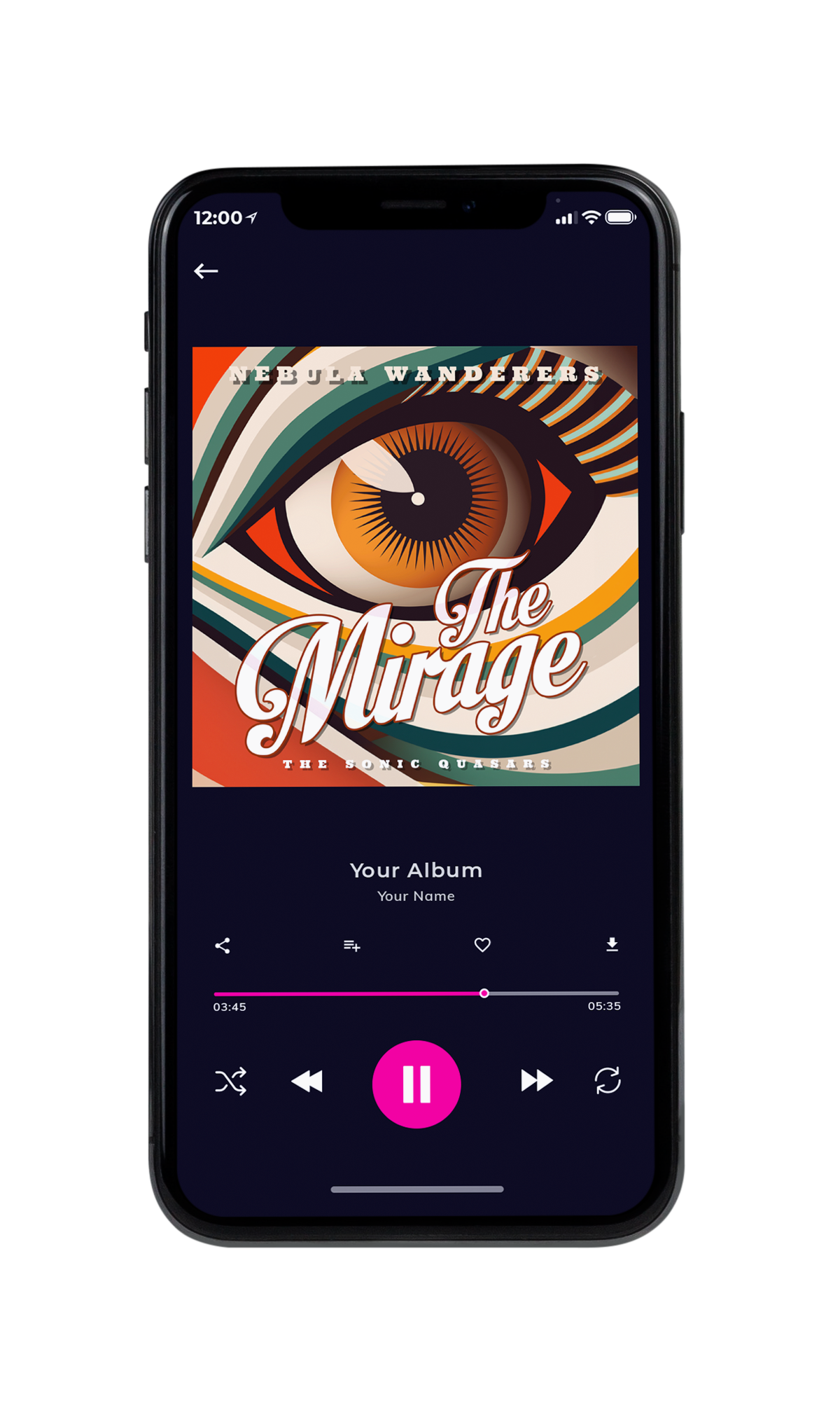 Tablet view of Premade Rock,Punk & Alternative Album Cover - Thunder #10224 | AlbumArtZone*