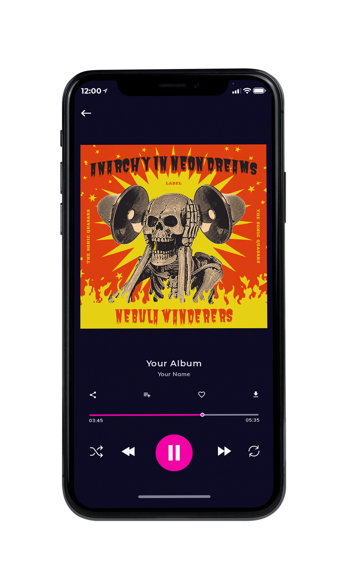 Tablet view of Premade Rock,Punk & Alternative Book Cover - Dune #10238 | AlbumArtZone*