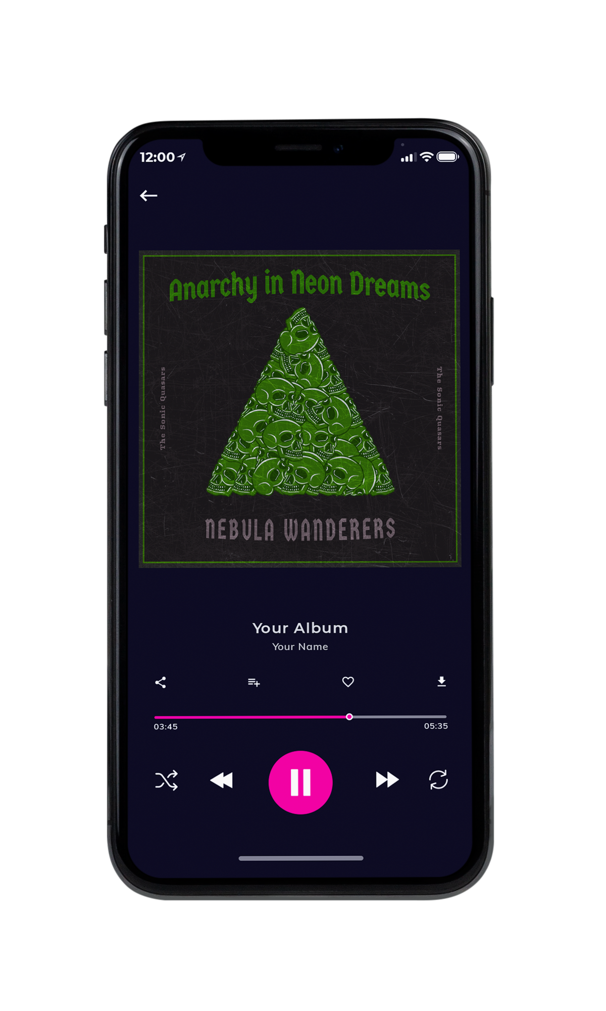 Tablet view of Premade Heavy Metal & Gothic Metal Album Cover - Green Kelp #10241 | AlbumArtZone*