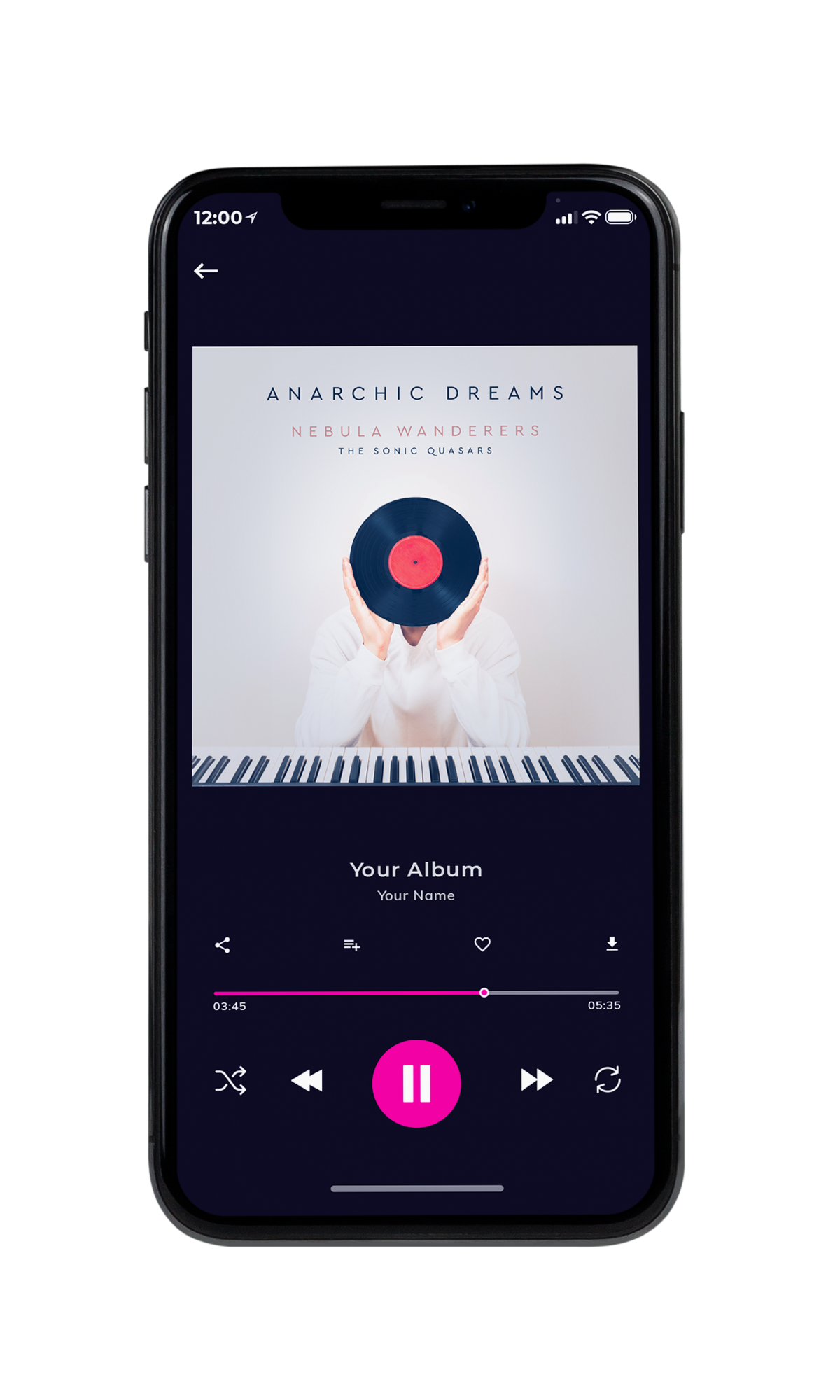 Tablet view of Premade Podcast Album Cover - Swiss Coffee #10258 | AlbumArtZone*