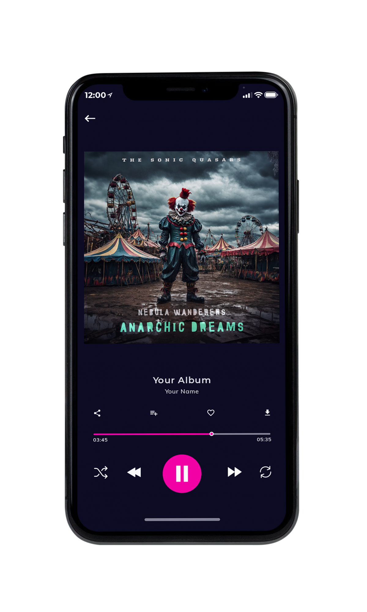 Tablet view of Premade Rock,Punk & Alternative Book Cover - Shark #10268 | AlbumArtZone*