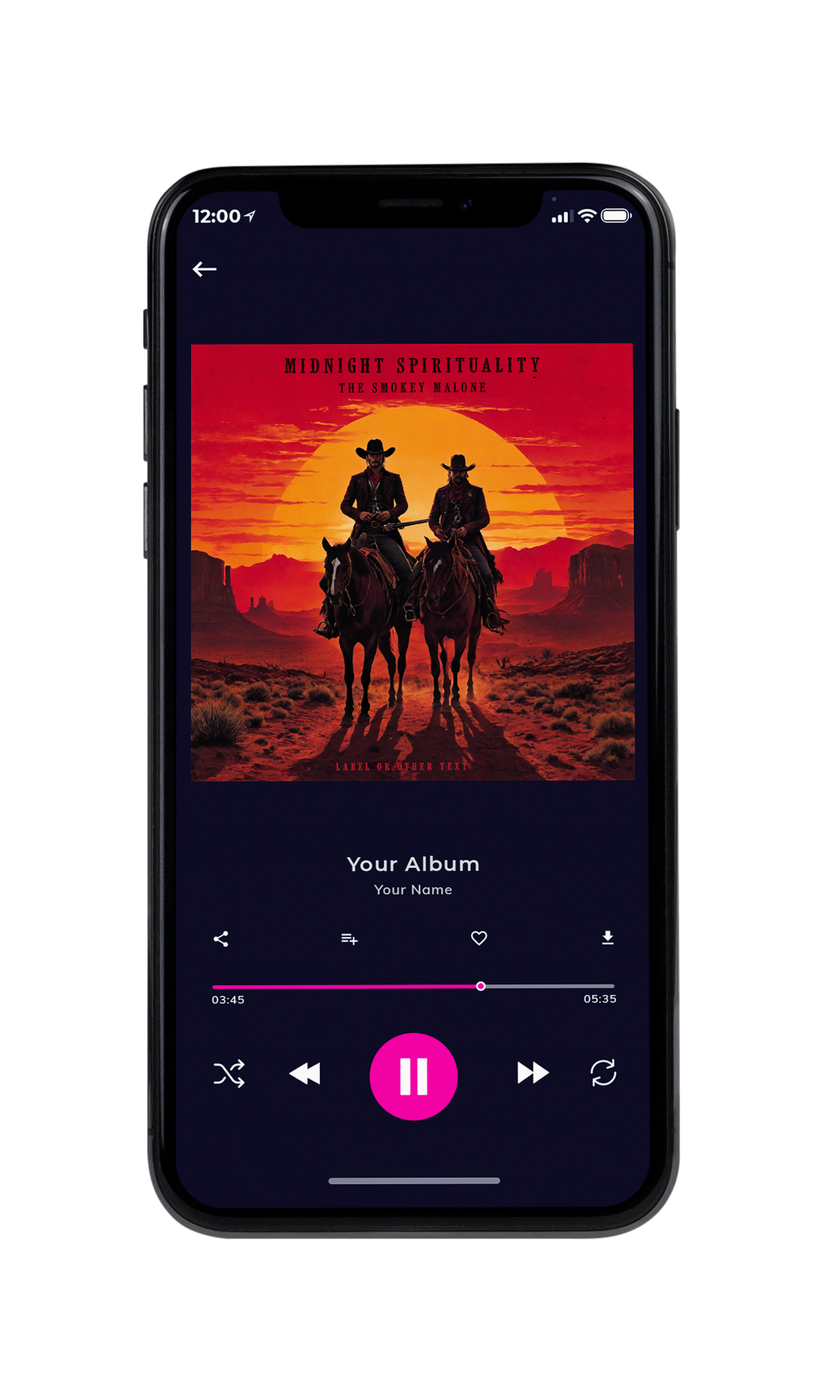 Tablet view of Premade Country & Acoustic Album Cover - Tall Poppy #10298 | AlbumArtZone*