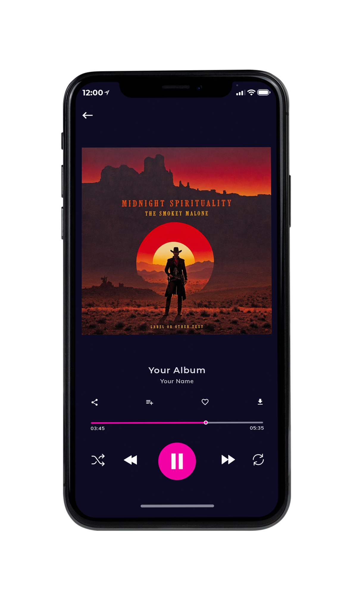 Tablet view of Premade Country & Acoustic Album Cover - Jon #10299 | AlbumArtZone*