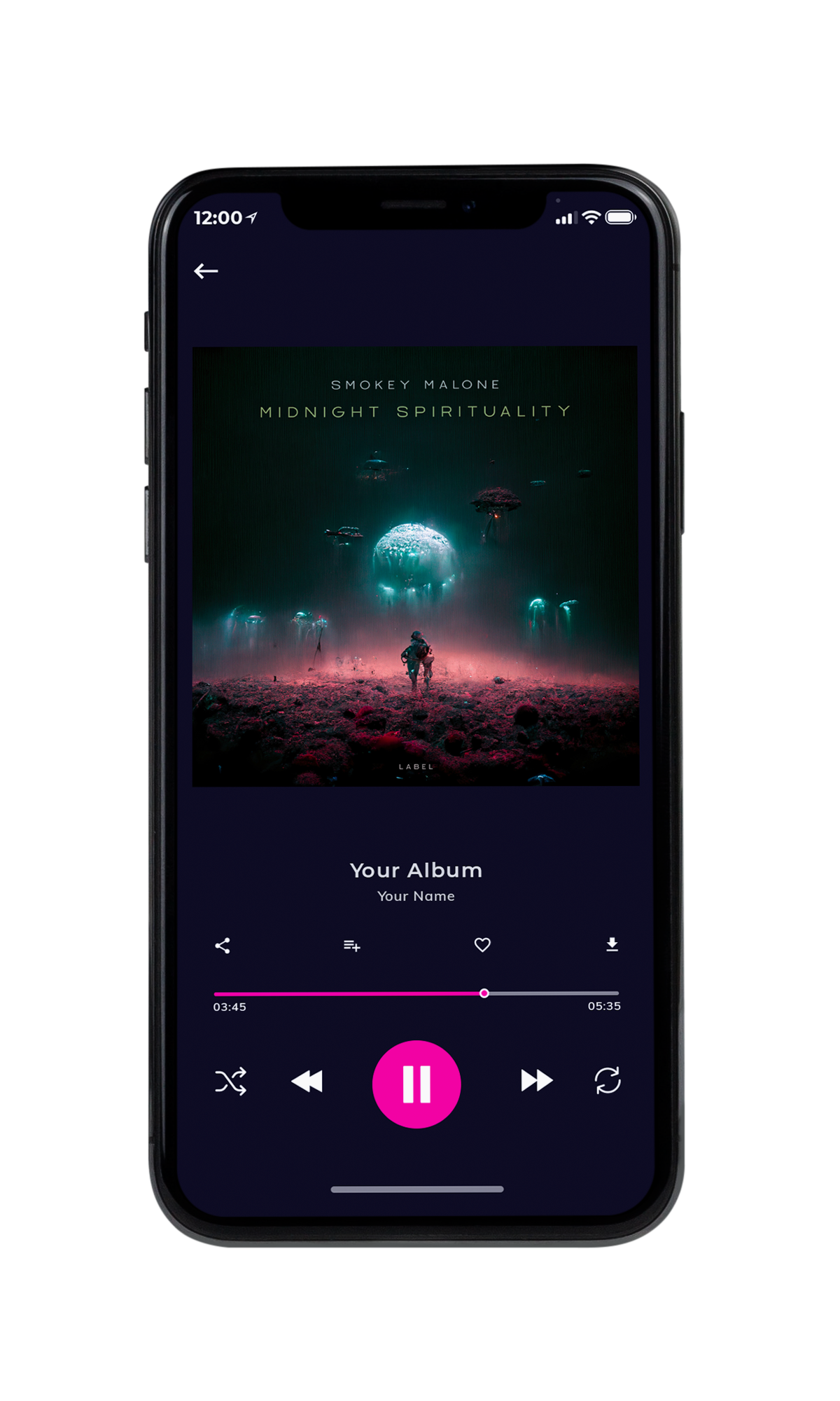 Tablet view of Premade Podcast Album Cover - Bunker #10300 | AlbumArtZone*