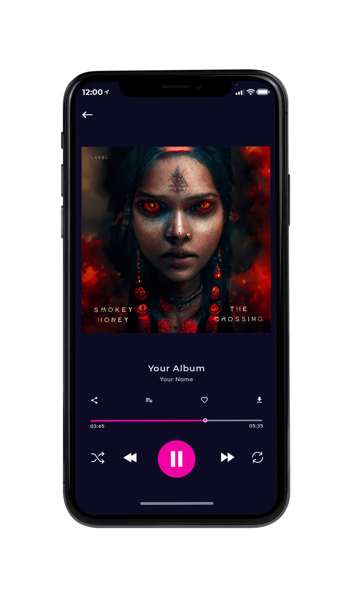 Tablet view of Premade Rock,Punk & Alternative Album Cover - Cocoa Brown #10316 | AlbumArtZone*