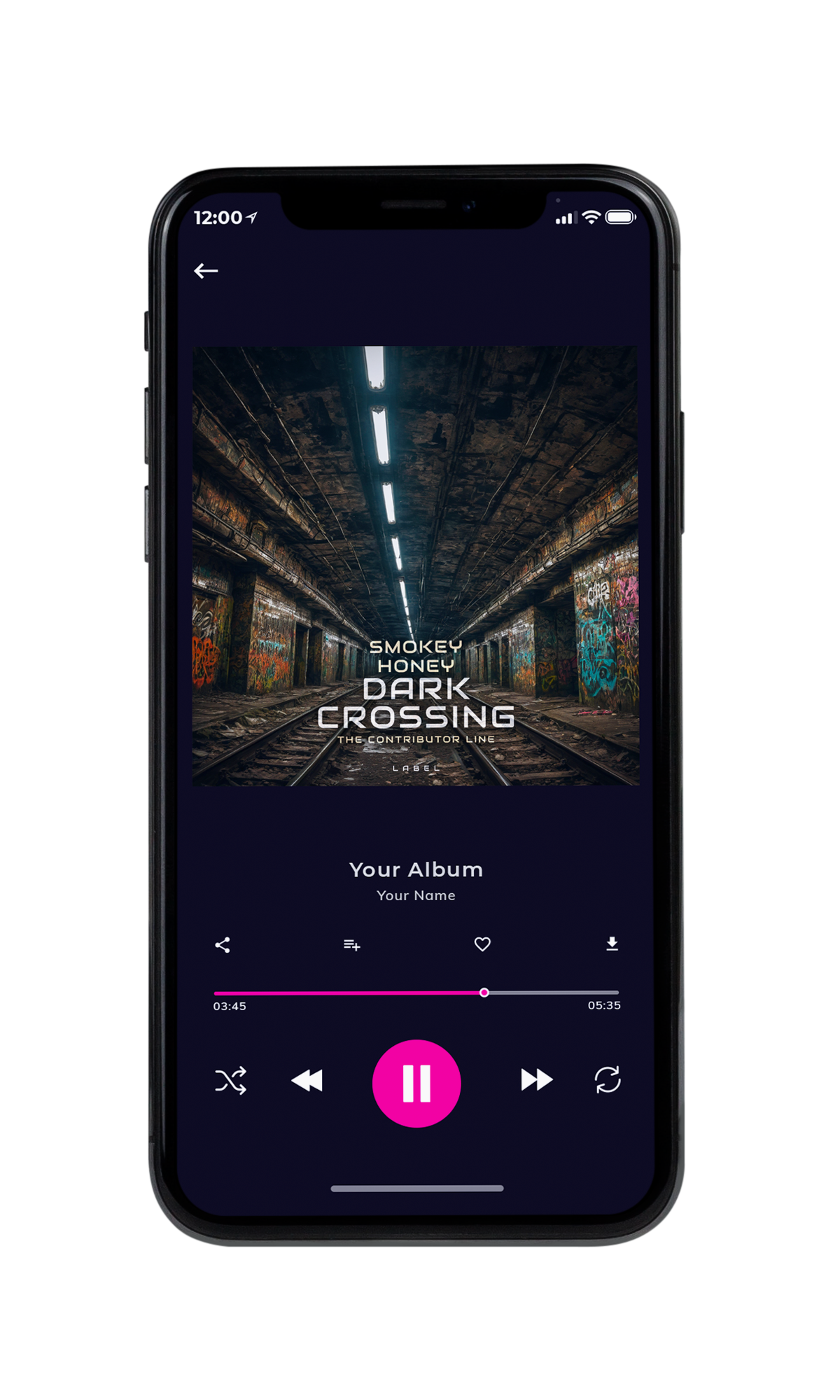 Tablet view of Premade Rock,Punk & Alternative Album Cover - Shark #10323 | AlbumArtZone*