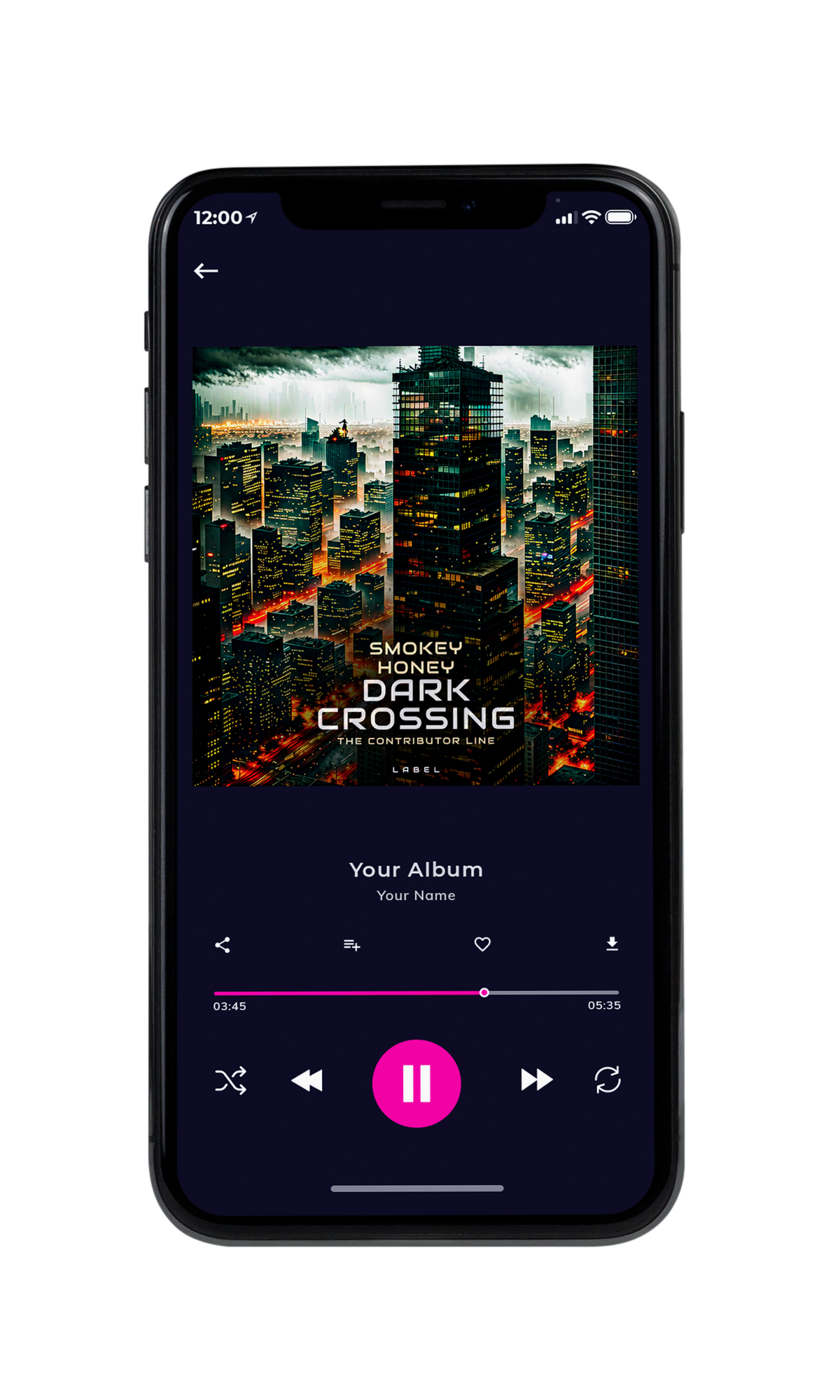 Tablet view of Premade Pop Album Cover - Akaroa #10324 | AlbumArtZone*