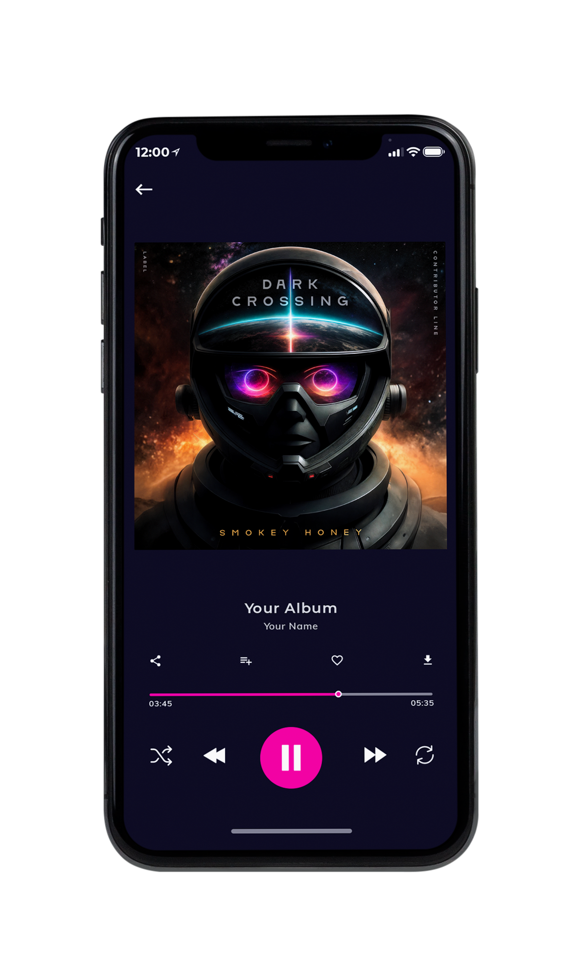 Tablet view of Premade Rock,Punk & Alternative Album Cover - Cod Gray #10338 | AlbumArtZone*