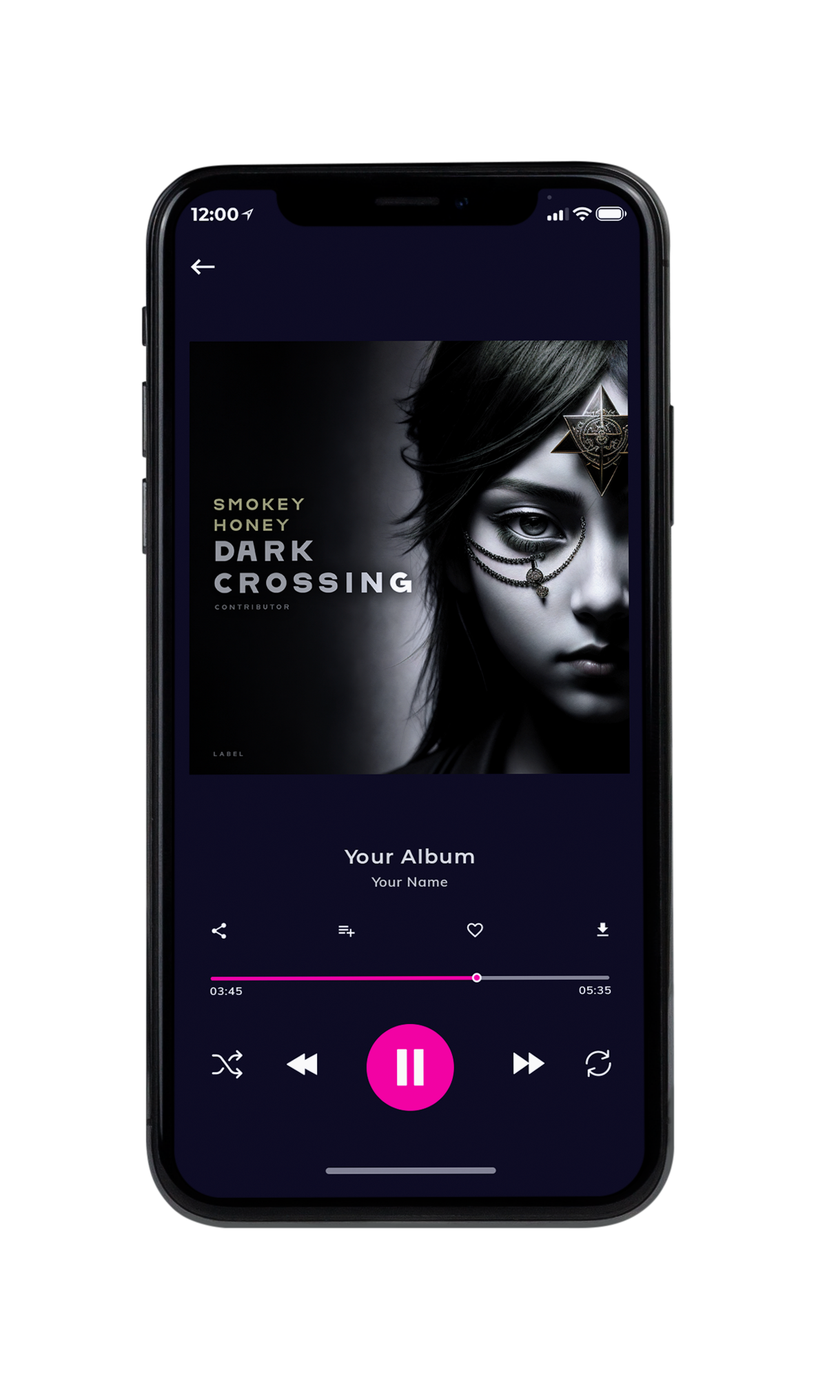 Tablet view of Premade Soundtrack Album Book Cover - Woodsmoke #10341 | AlbumArtZone*