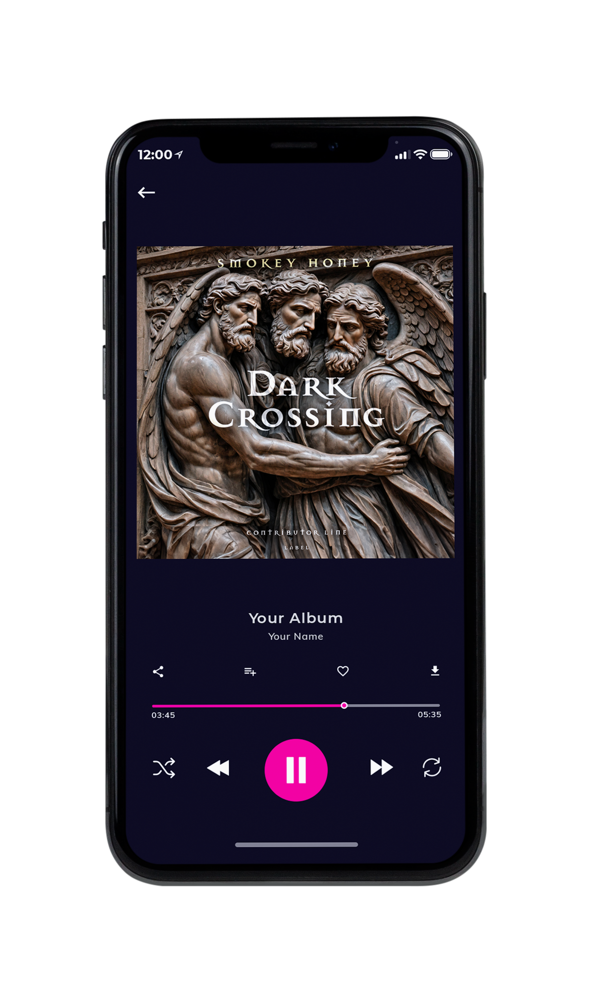 Tablet view of Premade Heavy Metal & Gothic Metal Book Cover - Birch #10345 | AlbumArtZone*