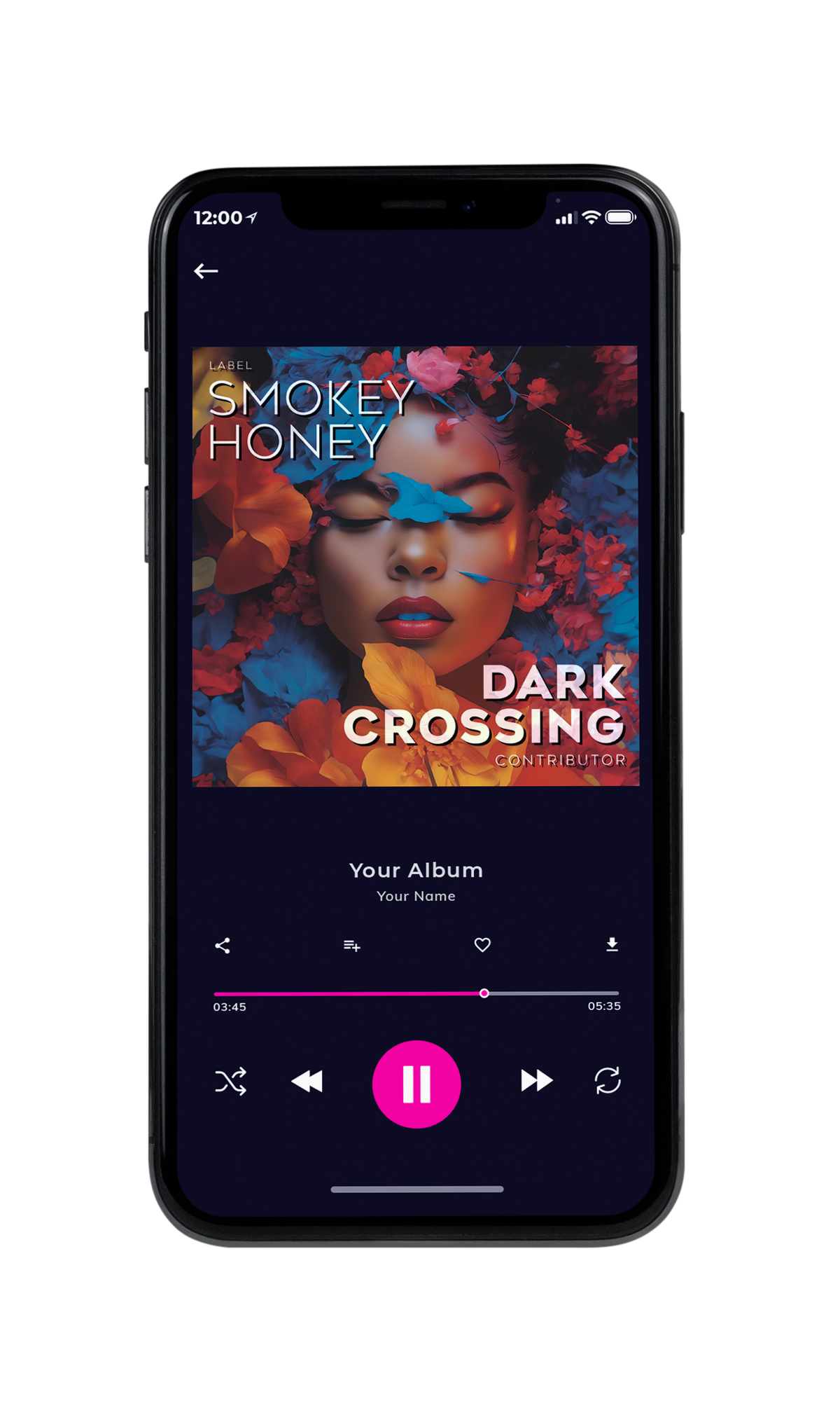 Tablet view of Premade Podcast Album Cover - Thunder #10401 | AlbumArtZone*