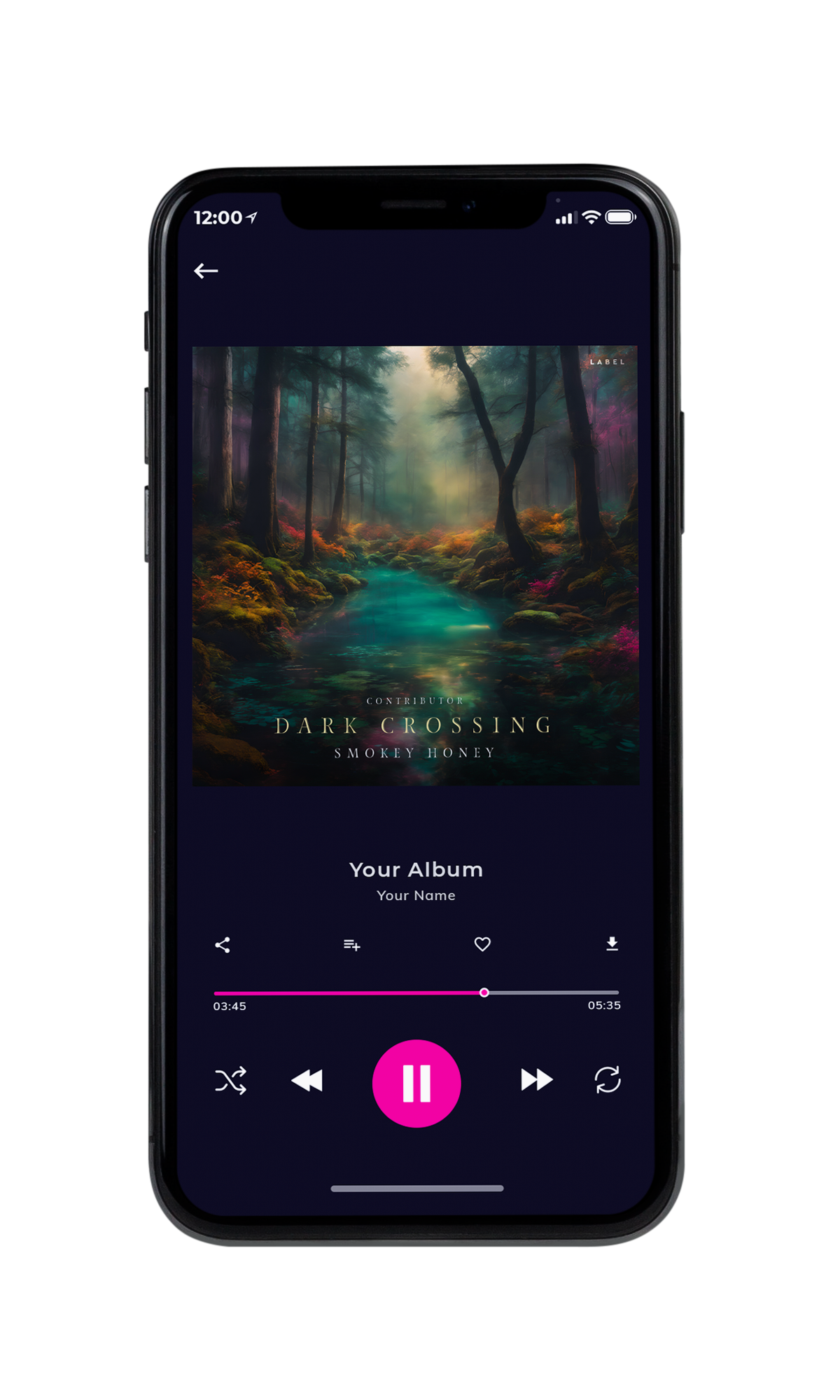 Tablet view of Premade Contemporary Music Album Cover - Heavy Metal #10411 | AlbumArtZone*