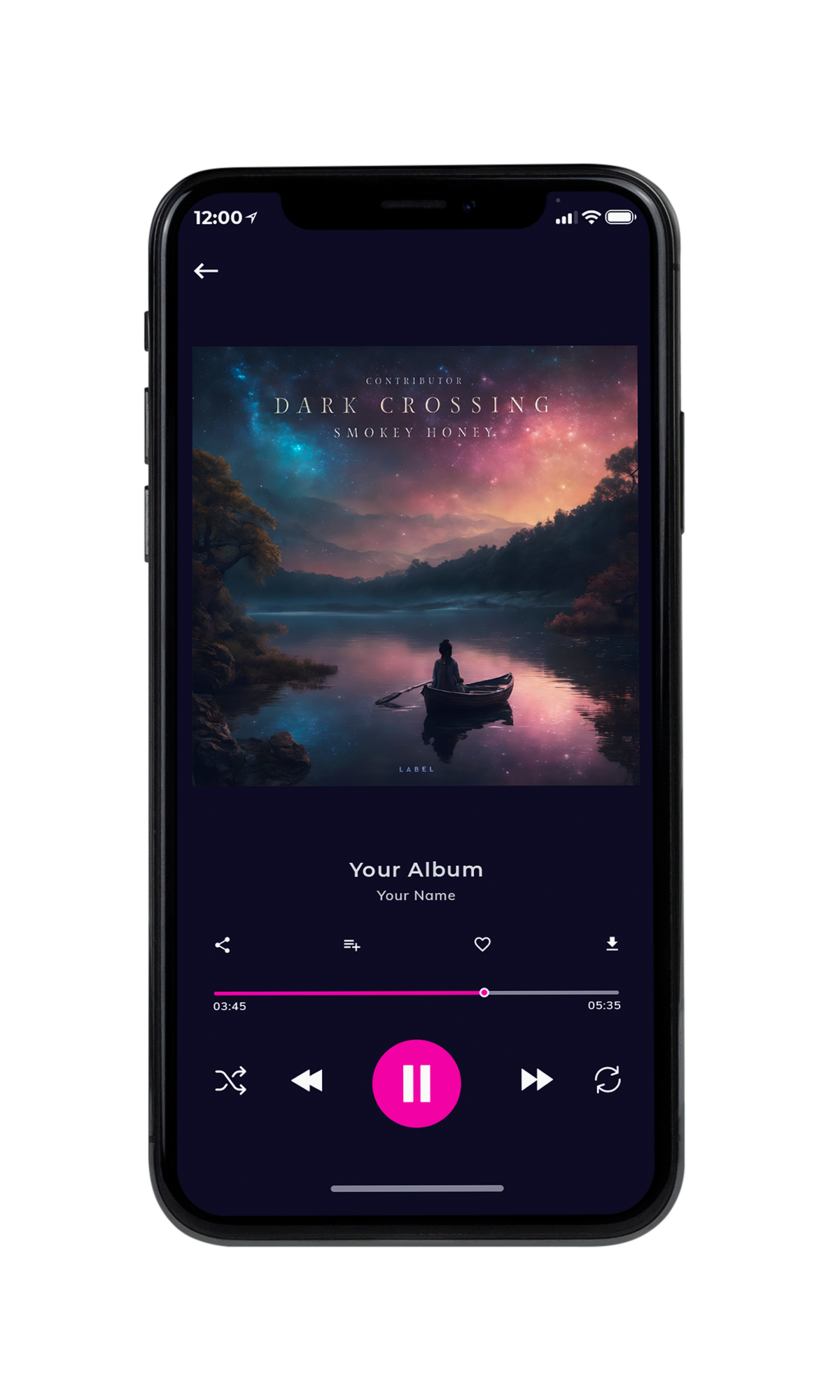 Tablet view of Premade Indie & Folk Music Album Cover - Charade #10415 | AlbumArtZone*