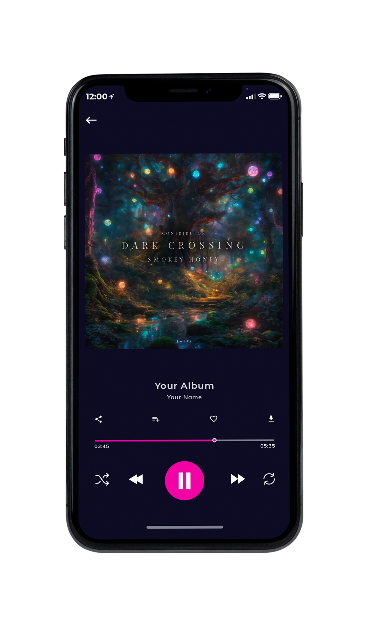 Tablet view of Premade Podcast Book Cover - Outer Space #10416 | AlbumArtZone*