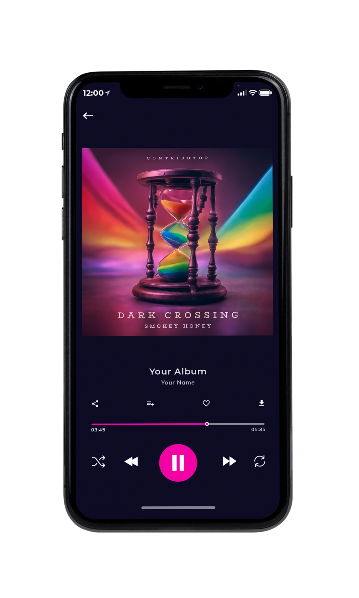 Tablet view of Premade Electronica & Ambient Book Cover - Matterhorn #10428 | AlbumArtZone*
