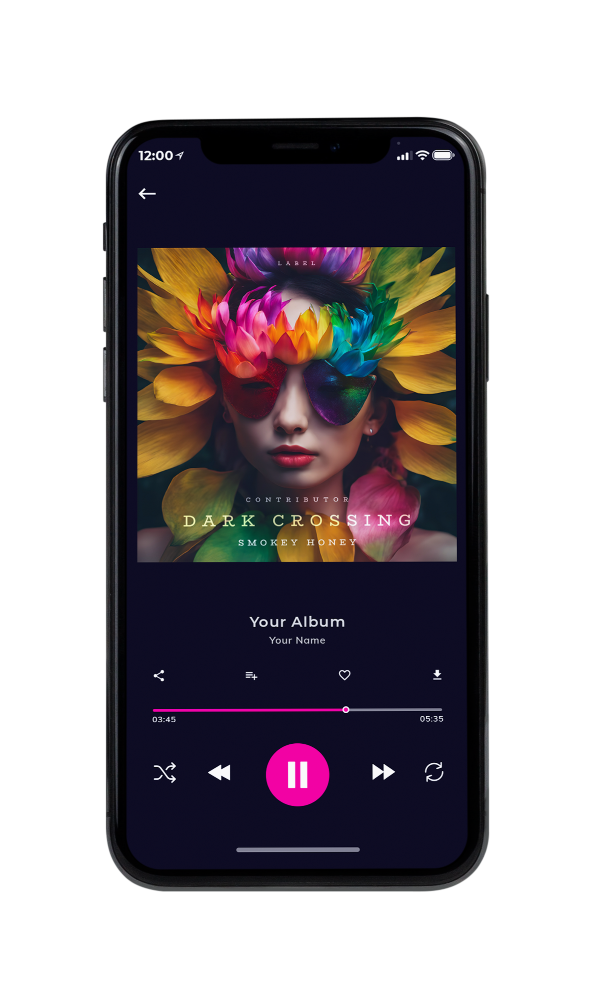 Tablet view of Premade Pop Album Cover - Merlin #10431 | AlbumArtZone*