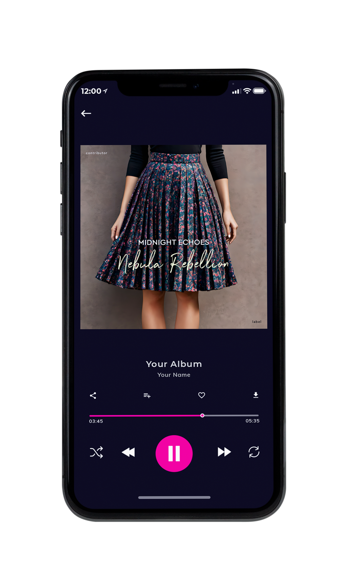Tablet view of Premade Summer Hits Album Cover - Sandstone #10443 | AlbumArtZone*