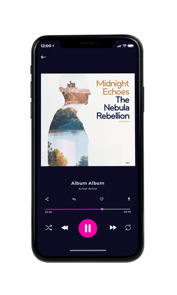 Tablet view of Premade Podcast Book Cover - Pampas #10463 | AlbumArtZone*