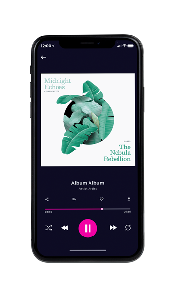 Tablet view of Premade Contemporary Music Album Cover - Patina #10466 | AlbumArtZone*
