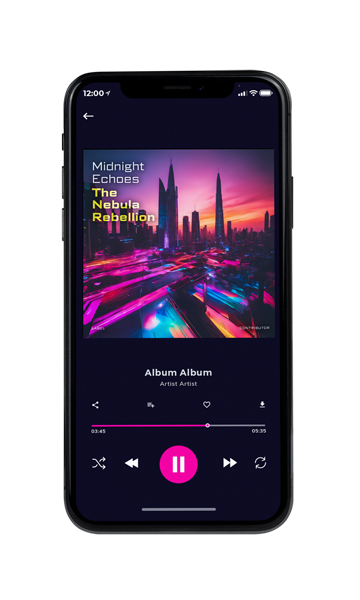 Tablet view of Premade Contemporary Music Album Cover - Charm #10474 | AlbumArtZone*