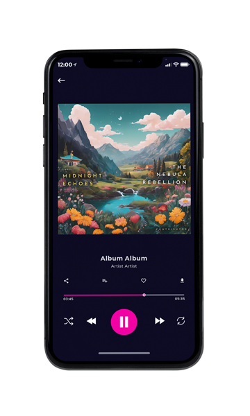 Tablet view of Premade Indie & Folk Music Album Cover - Nandor #10489 | AlbumArtZone*