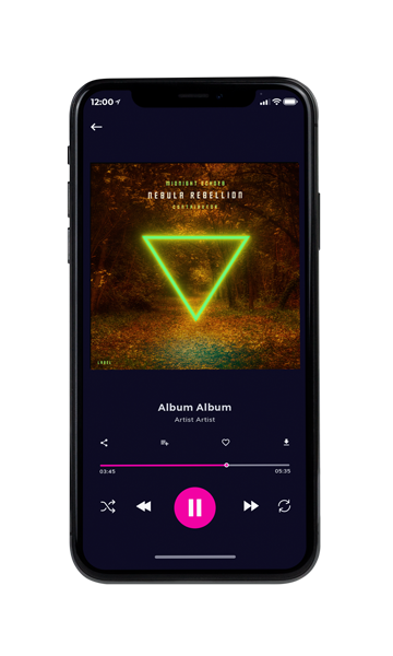 Tablet view of Premade Electronica & Ambient Album Cover - Bronze #10521 | AlbumArtZone*