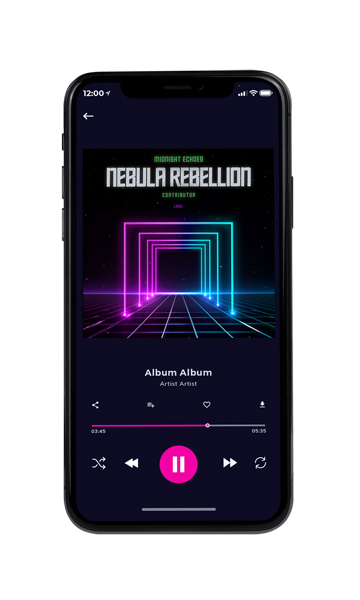 Tablet view of Premade EDM, House & Dub Album Cover - Vulcan #10534 | AlbumArtZone*