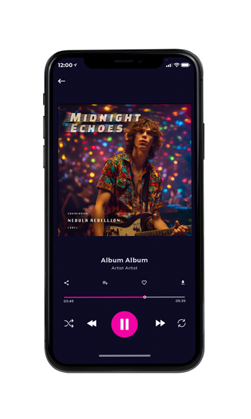 Tablet view of Premade EDM, House & Dub Album Cover - Thunder #10555 | AlbumArtZone*