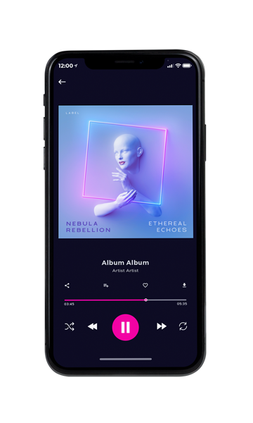 Tablet view of Premade Pop Album Cover - Dull Lavender #10564 | AlbumArtZone*