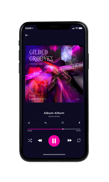 Tablet view of Premade Country & Acoustic Album Cover - Valentino #10623 | AlbumArtZone*