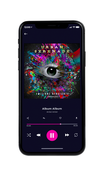 Tablet view of Premade Contemporary Music Album Cover - Shark #10641 | AlbumArtZone*
