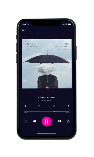 Tablet view of Premade Indie & Folk Music Book Cover - Tiara #10652 | AlbumArtZone*