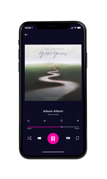 Tablet view of Premade Country & Acoustic Album Cover - Satin Linen #10662 | AlbumArtZone*
