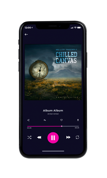 Tablet view of Premade Indie & Folk Music Album Cover - Outer Space #10676 | AlbumArtZone*