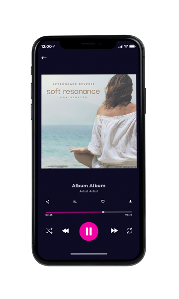 Tablet view of Premade Podcast Album Cover - Celeste #10689 | AlbumArtZone*