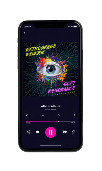 Tablet view of Premade Contemporary Music Album Cover - Tan #10710 | AlbumArtZone*