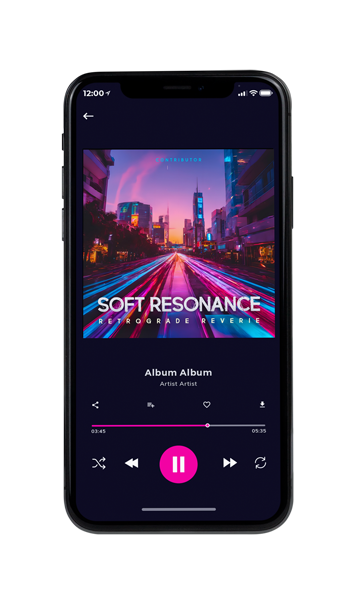 Tablet view of Premade Contemporary Music Album Cover - Martinique #10725 | AlbumArtZone*