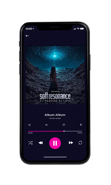 Tablet view of Premade Indie & Folk Music Album Cover - Mirage #10729 | AlbumArtZone*