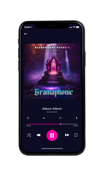 Tablet view of Premade Podcast Album Cover - Revolver #10761 | AlbumArtZone*