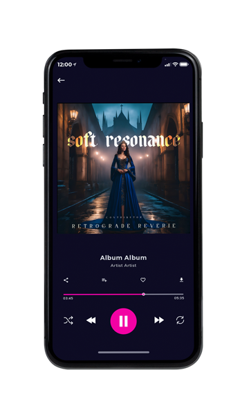 Tablet view of Premade Indie & Folk Music Album Cover - Shark #10822 | AlbumArtZone*