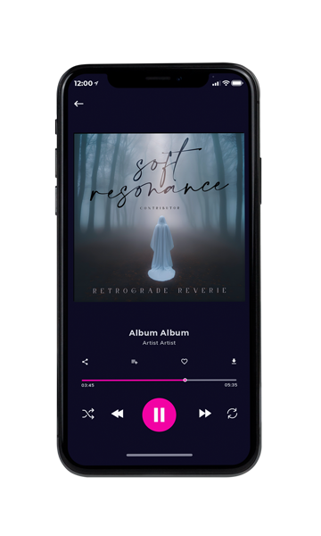 Tablet view of Premade Podcast Album Cover - Mako #10830 | AlbumArtZone*