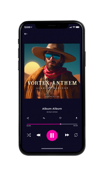 Tablet view of Premade Country & Acoustic Book Cover - Dune #10840 | AlbumArtZone*