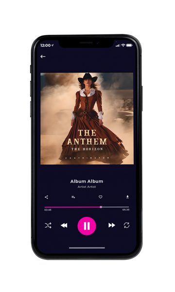 Tablet view of Premade Country & Acoustic Album Cover - Tan #10846 | AlbumArtZone*